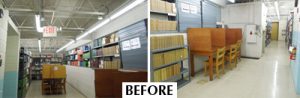 Library Remodel Before